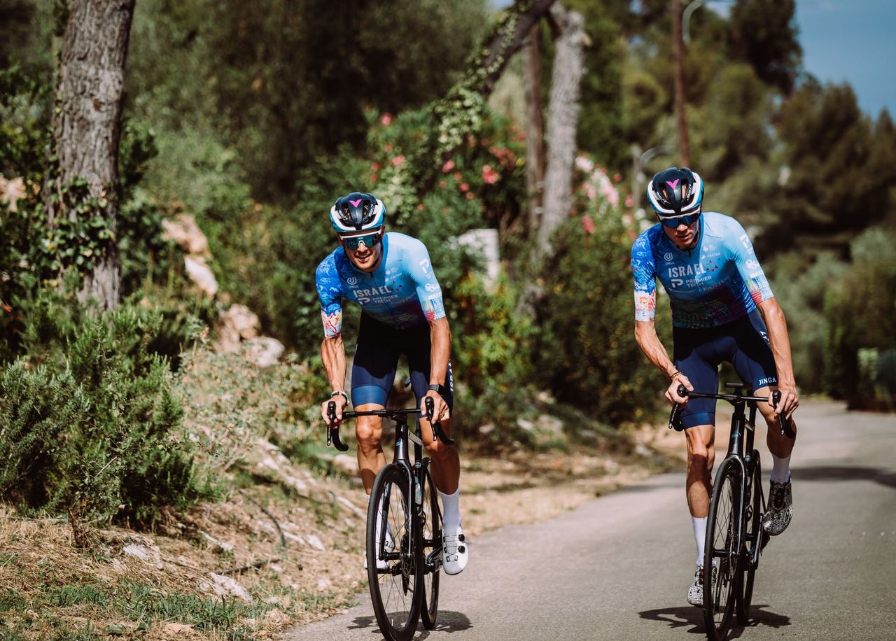 Chris Froome and Jakob Fuglsang 