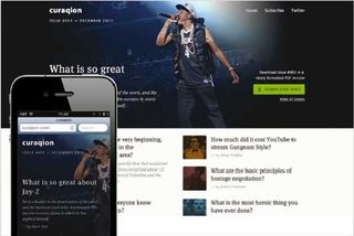 Responsive news sites: Curaqion
