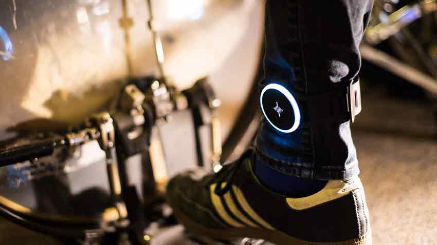 The Pulse is designed to be worn on your arm or leg, not your wrist