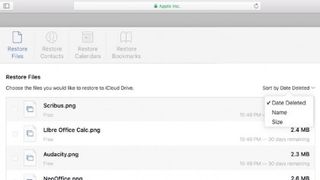 How to recover deleted iCloud files