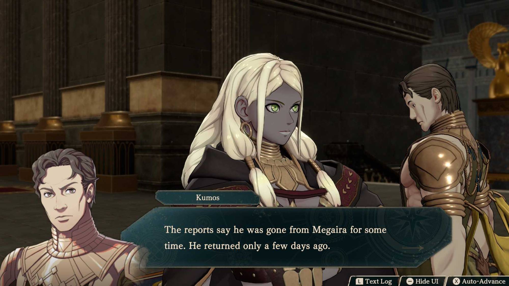 Fire Emblem: Fortune's Weave screenshot taken on Nintendo Switch 2