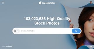 best stock photo sites: Deposit Photos homepage