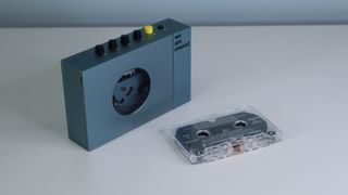 We Are Rewind Cassette player with a cassette