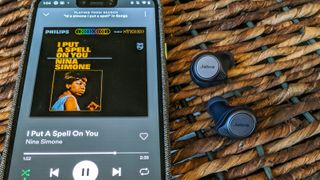 Best Apple AirPods Alternatives: Nina Simone's "I Put A Spell On You" played on the Jabra Elite Active 75t