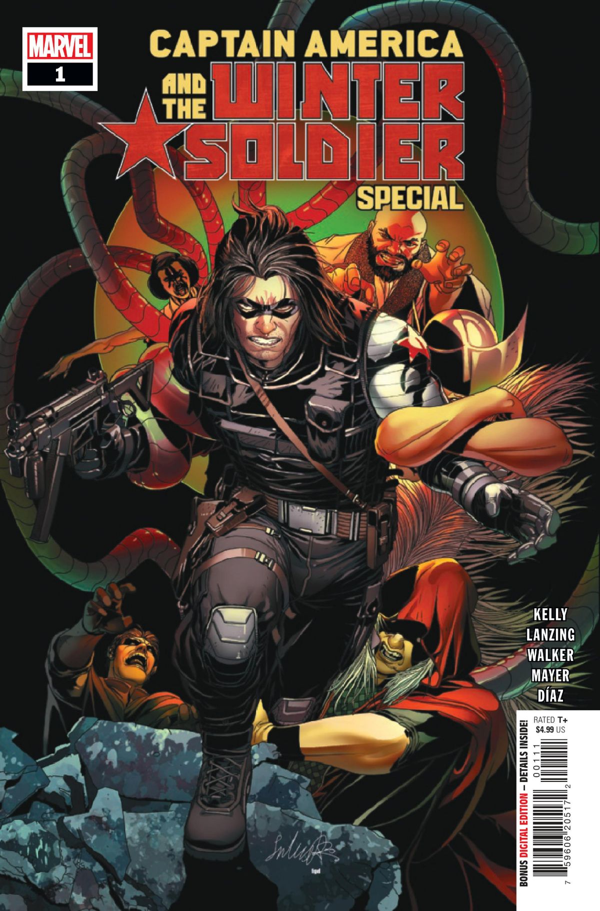 Captain America and the WInter Soldier Special #1 art