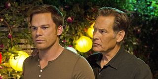 Michael C. Hall and James Remar on Dexter