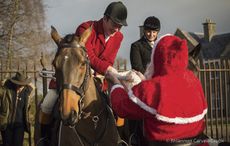 Pictures from the Ludlow hunt on Boxing day at Ludlow Castle, Shropshire. taken by myself Rhiannon Carvell-Crook.&rsquo;