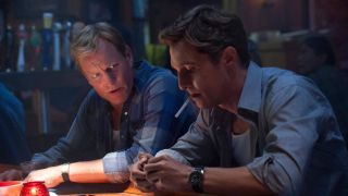 Woody Harrelson and Matthew McConaughey on True Detective