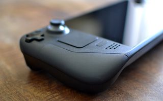 The magnetic kickstand of dbrand's Steam Deck case can slow down the fan of the gaming handheld.