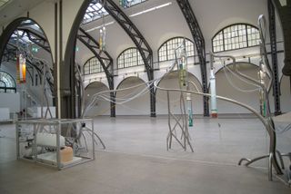 Attune, by Alexandra Pirci, inside Hamburger Bahnhof