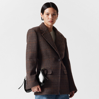 & Other Stories Structured Tweed Blazer