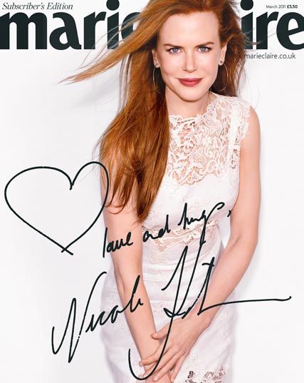 Nicole Kidman for Marie Claire - Nicole Kidman - Nicole Kidman Marie Claire UK - Marie Claire UK