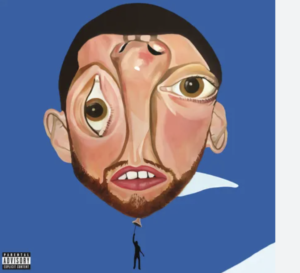 blue album cover