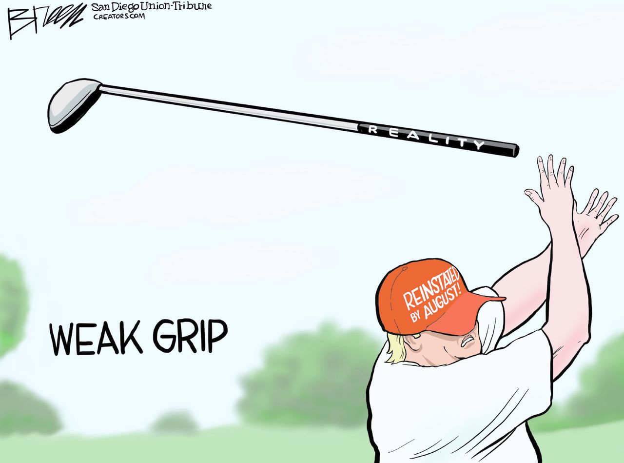 Trump&amp;#039;s weak grip