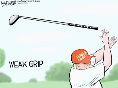 Trump's weak grip