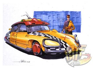 Back to the Future taxi sketch