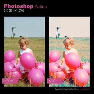 Free Photoshop actions: Color 024