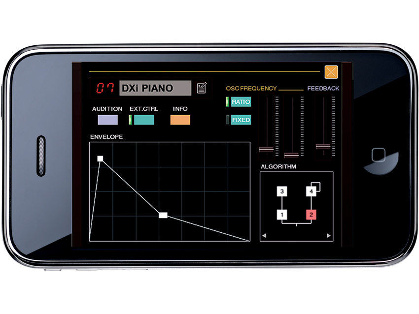 DDXi FM synth is more like a DX27 than a DX7.