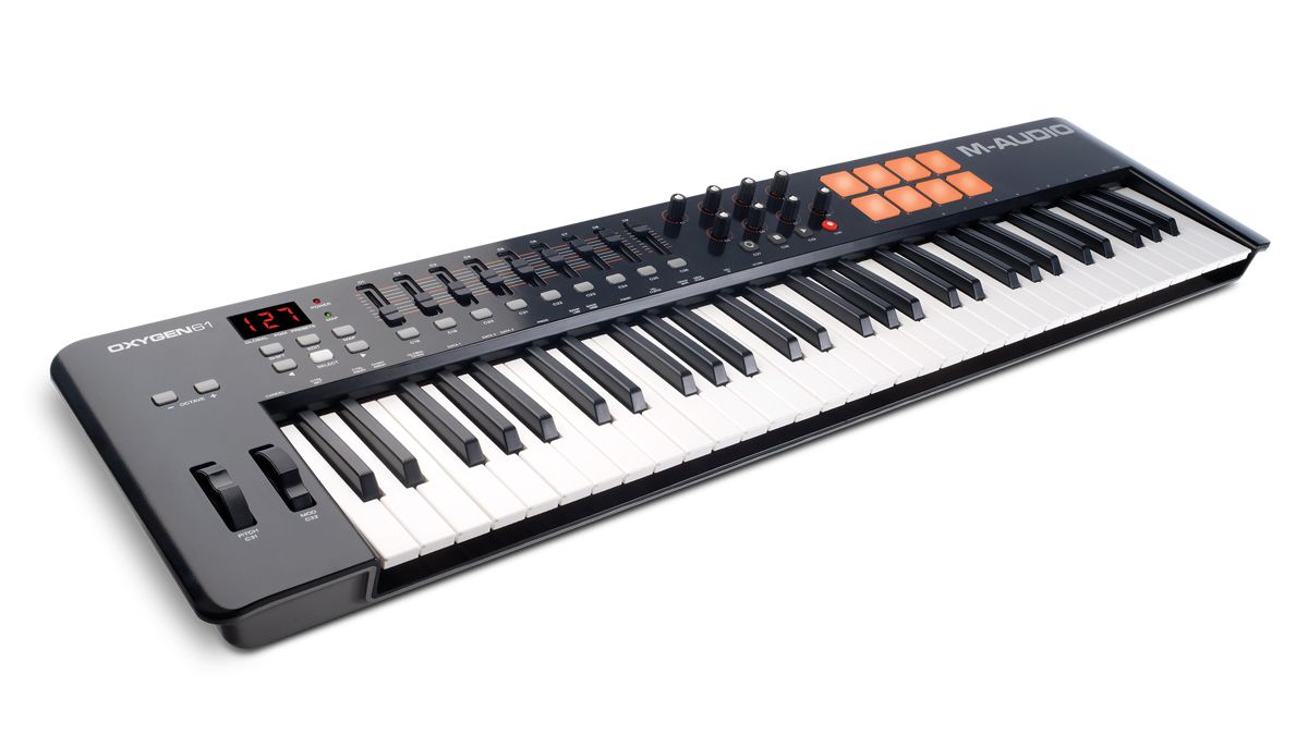 The Oxygen 61 is the largest of the three new models...