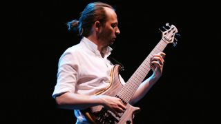Tom Jenkinson (aka Squarepusher) Performs at the Queen Elizabeth Hall of the The Royal Festival Hall on July 16, 2007 in London, United Kingdom.