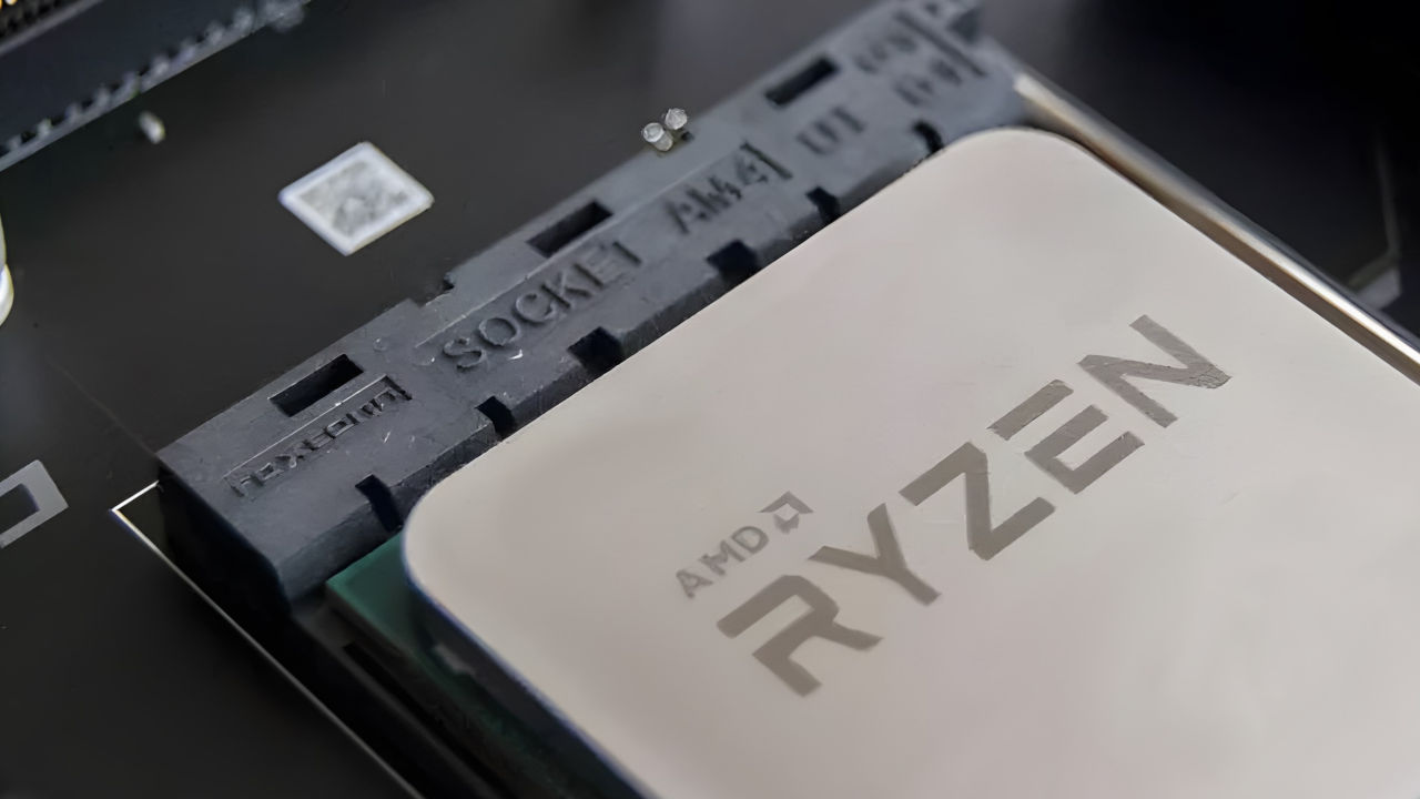 Процессор AMD Ryzen.