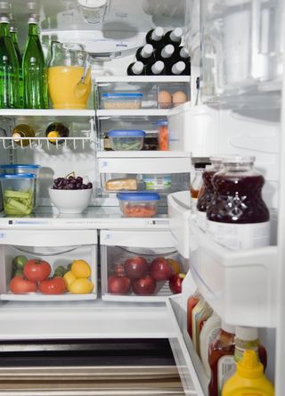 Organised fridge