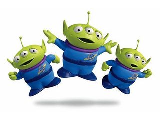 Pixar animator Jeff Pidgeon provided the voice for the adorable green aliens for all three Toy Story films