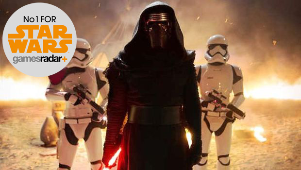 Cool mask? Red lightsaber? Must be a new Star Wars baddie