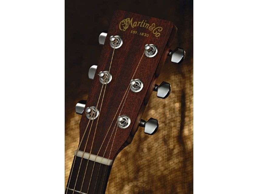 The DX1 features neat chrome Grover tuners