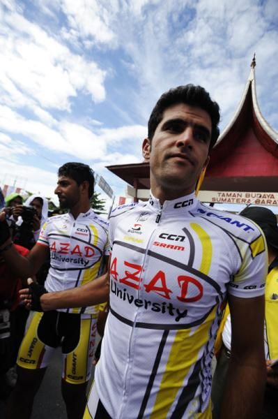 Asian strong climber Zargari Amir (Azad University)