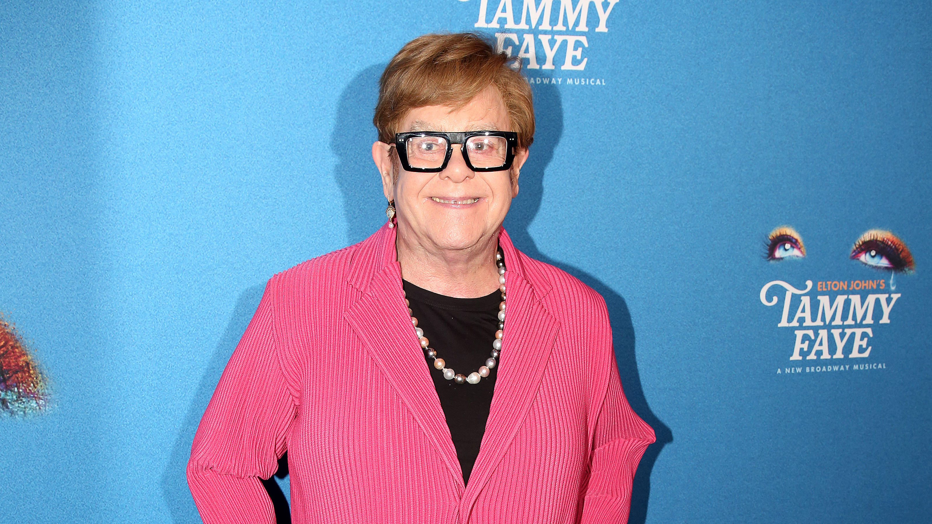 Elton John on red carpet