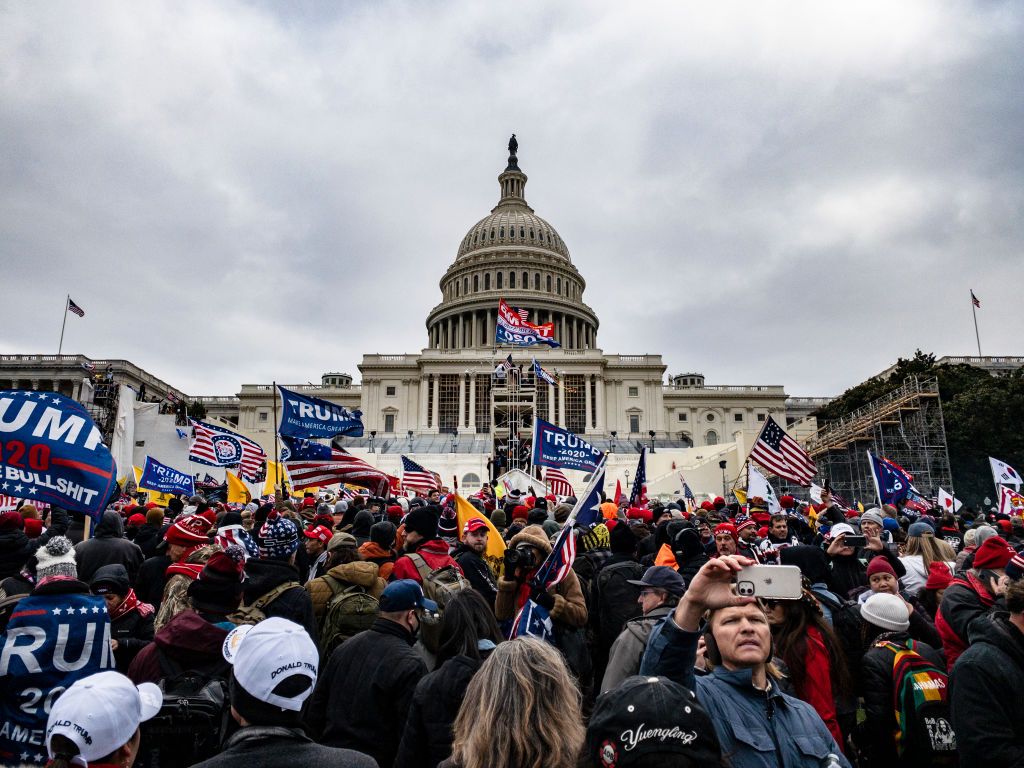 Pro-Trump supporters storm the U.S. Capitol