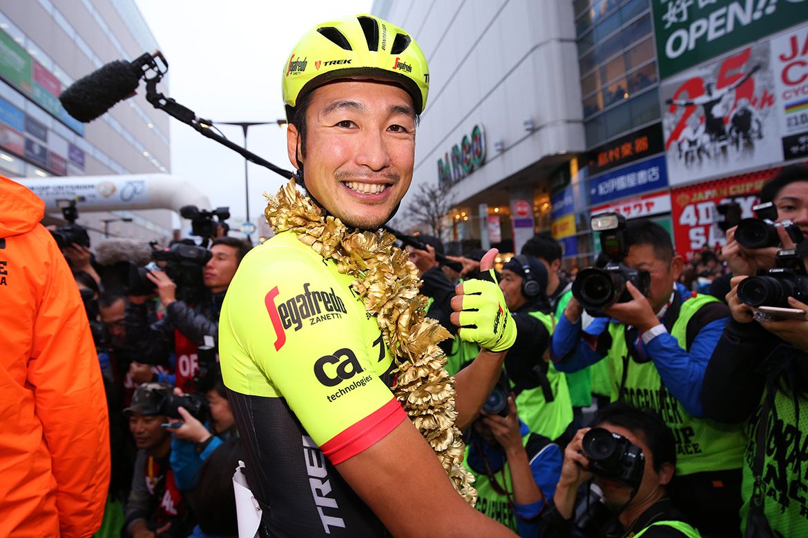 Japan Cup criterium winner Fumiyuki Beppu