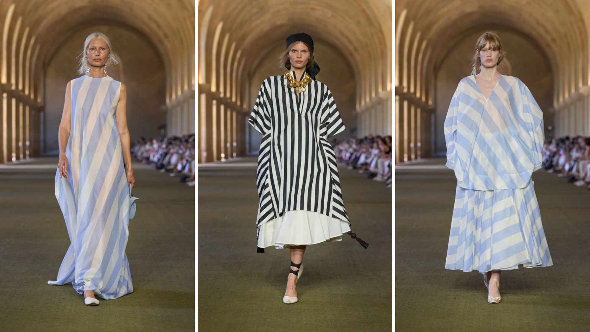 Jacquemus spring/summer 26 runway trends stripes