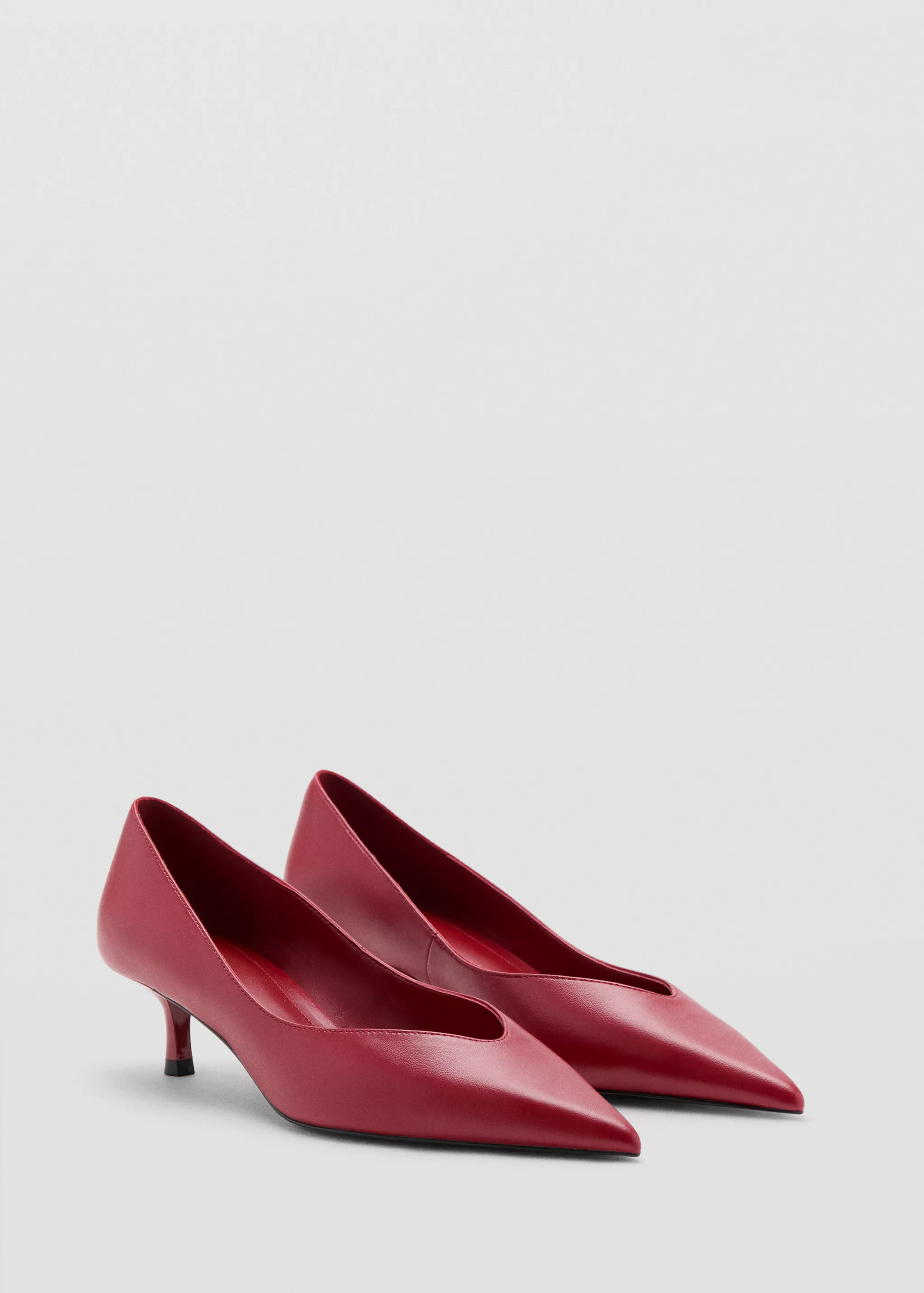 Kitten Heel Pointed-Toe Shoe - Women | Mango Usa
