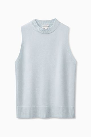 Relaxed-Fit Pure Cashmere Vest