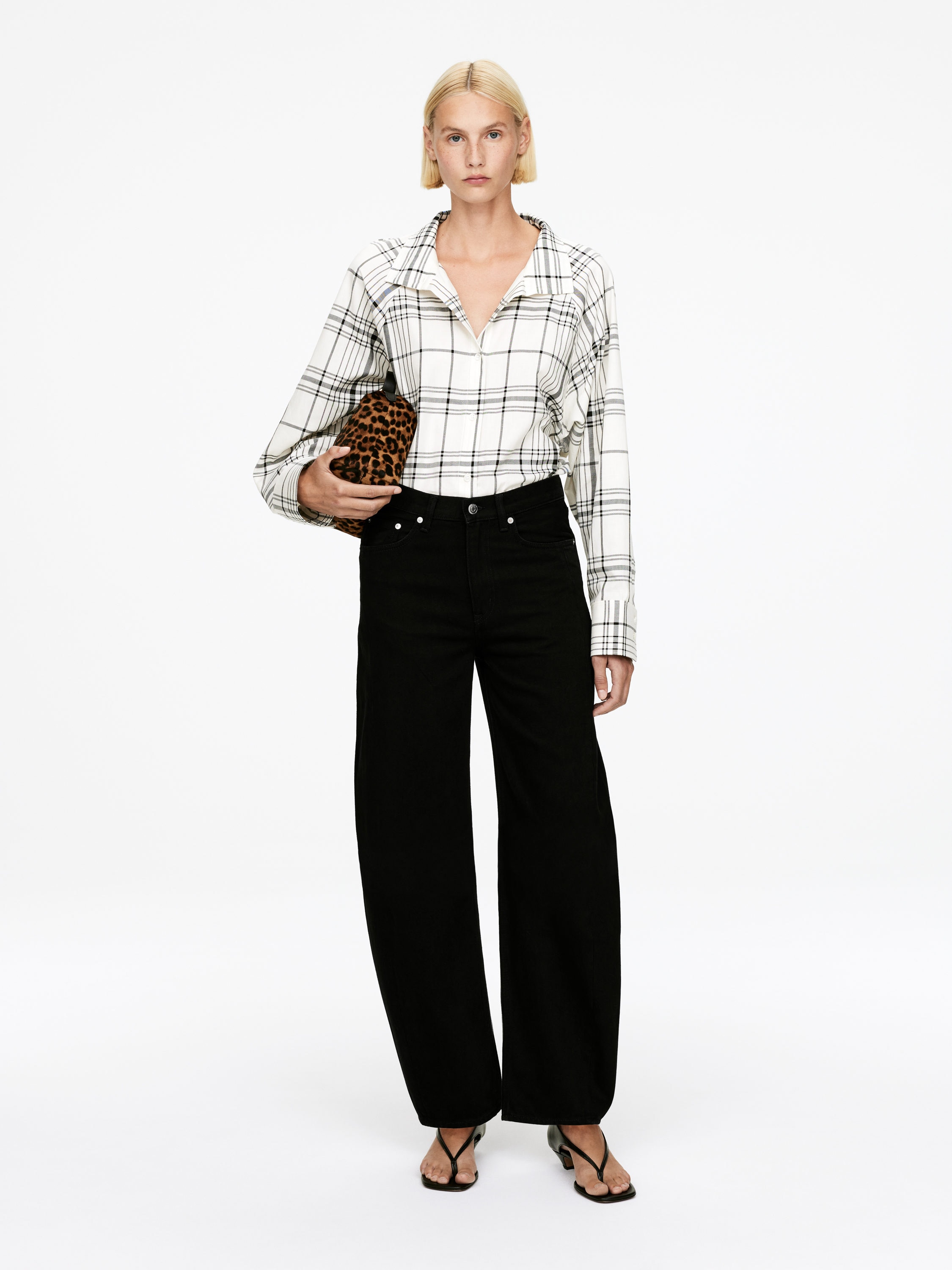 Bloom Barrel Jeans &amp;ndash; Black &amp;ndash; Women &amp;ndash; Arket Gb
