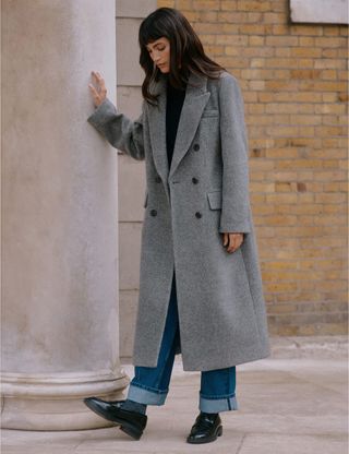 Double Breasted Tailored Coat