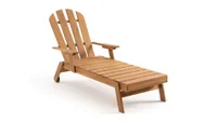 Best wooden garden furniture - best wooden dining sun lounger - La Redoute