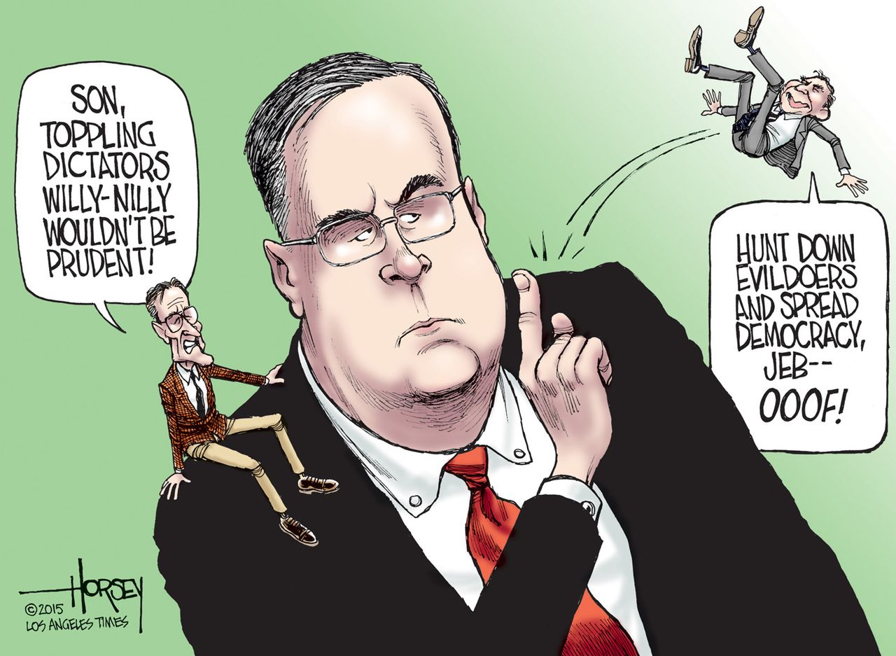 
Political cartoon U.S. Jeb Bush