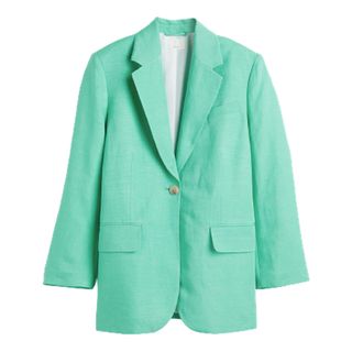 H&M Oversized Linen-blend Jacket