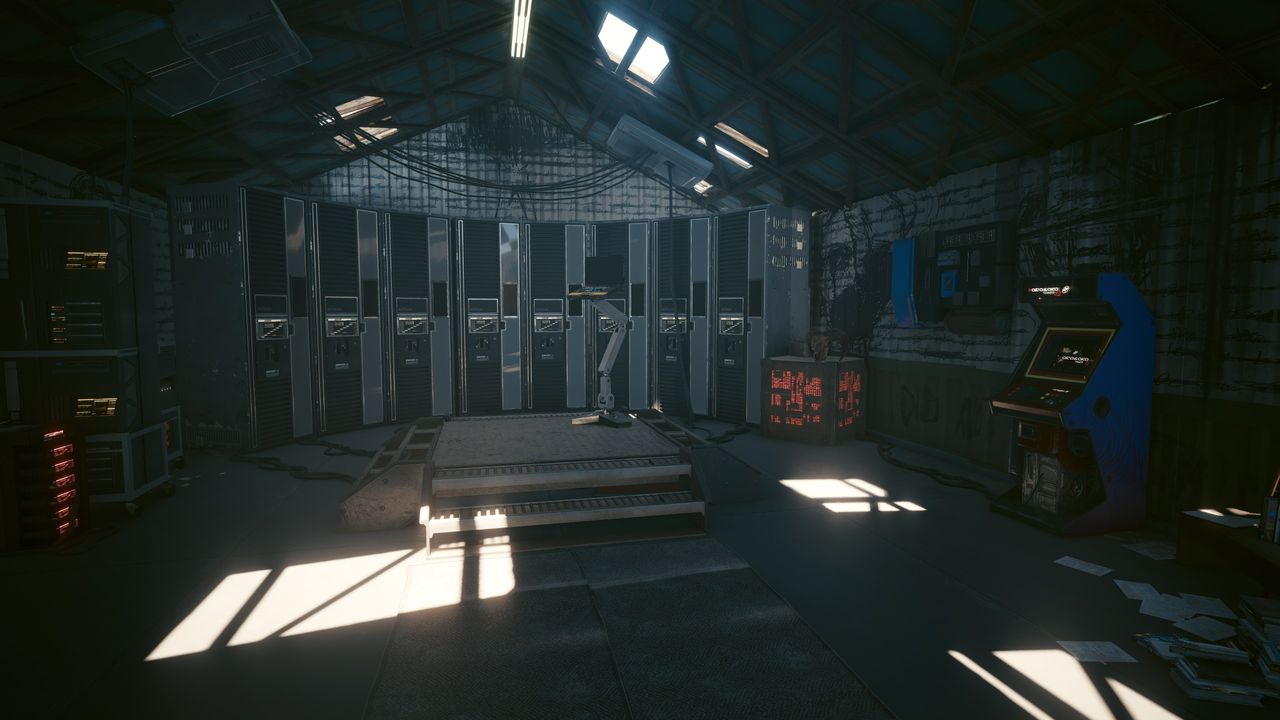 Cyberpunk 2077 hidden server farm