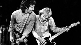 June 29, 1981: Mike Campbell and Tom Petty perform at a Tom Petty and the Heartbreakers show in the Bay Area.