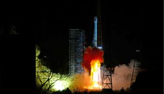 The Long March 3B rocket carrying China's Chang'e 4 moon far side lander and rover lifted off from the Xichang Satellite Launch Center on Dec. 7, 2018 (Dec. 8 local Chinese time).