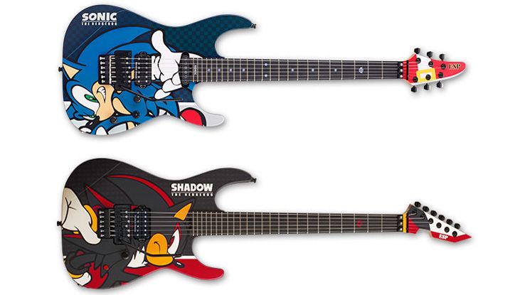 ESP Japan unveils fastest guitars yet with Sonic The Hedgehog 25th ...