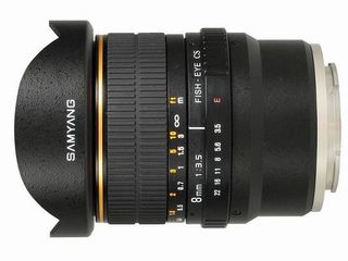 Samyang 8mm lens