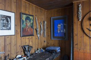 Inside Derek Jarman's Prospect Cottage. © Howard Sooley.