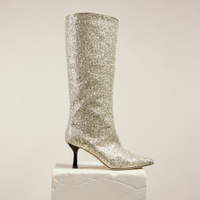 Ana glitter boots, Now £480 Was £640