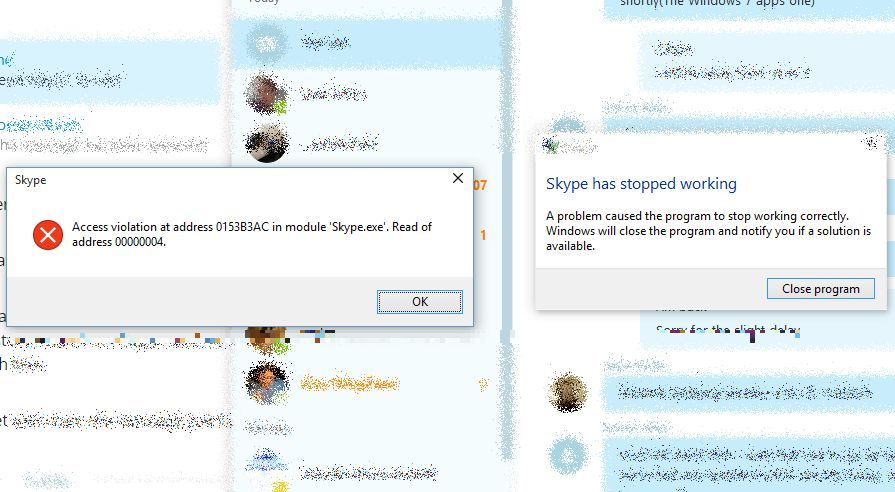 skype web app crash skype web app crash