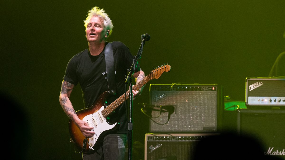 Guitarist Mike McCready of Pearl Jam performs live on stage at Viejas Arena at San Diego State University on May 03, 2022 in San Diego, California.